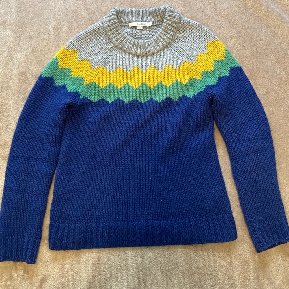 Cozy Boden Chevron Sweater